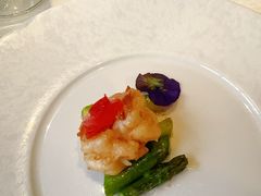 琥珀X&nbsp;O酱爆花竹虾球-皇朝会.经典传统粤菜(外滩店)