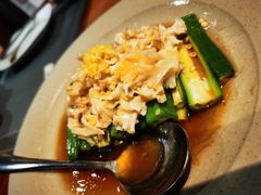 绣球菌炒秋葵-致明德素食餐厅(土屋路店)