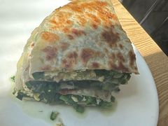 韭菜鸡蛋馅饼-京东程记肉饼店