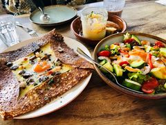 鸡蛋蘑菇熏肉荞麦可丽饼-RAC BAR(安福路店)