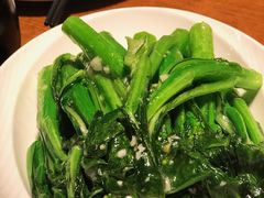 蒜蓉炒菜心-巴扎美食·新疆菜·西域歌舞表演餐厅(新疆大厦店)