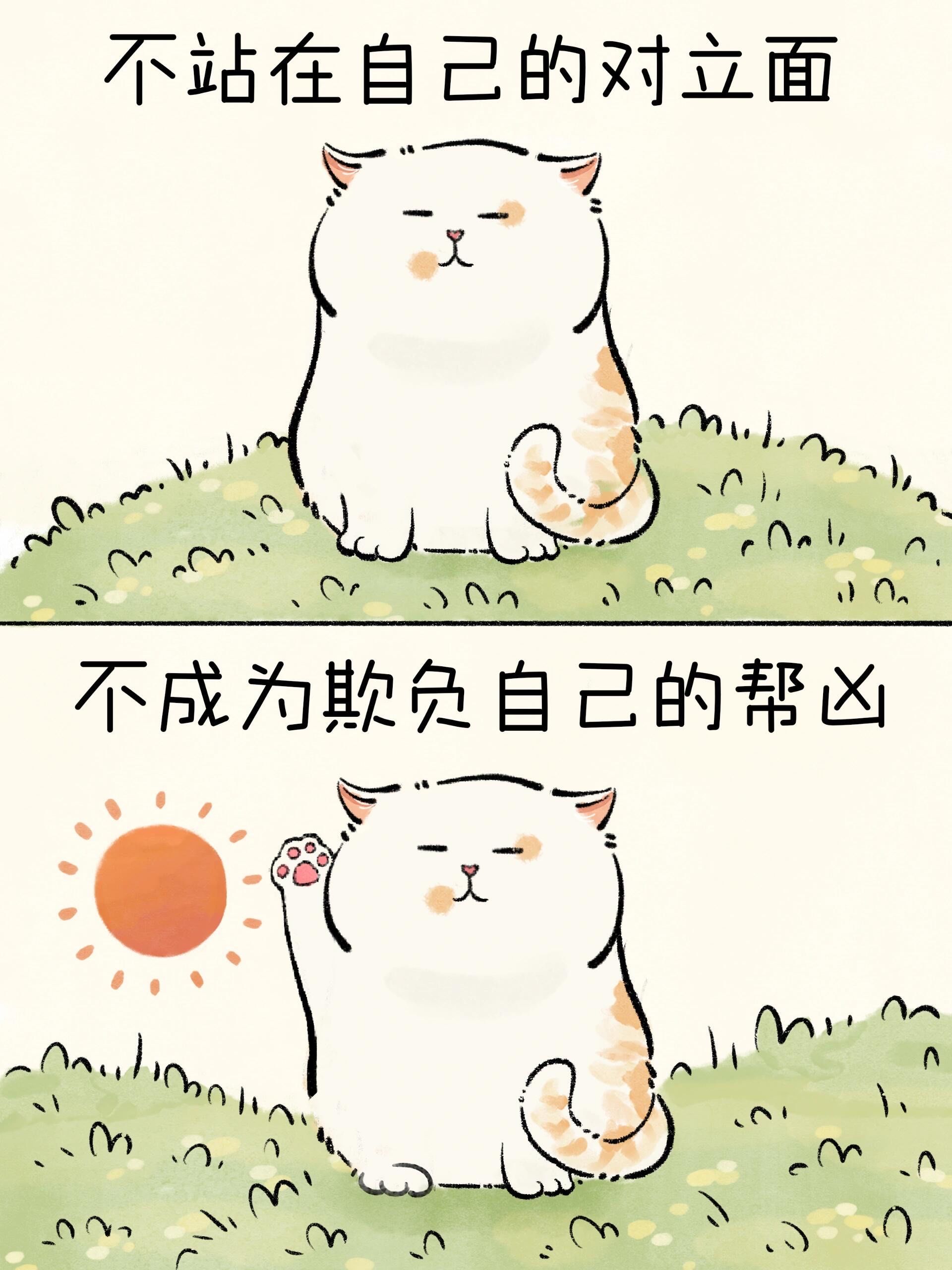 永远好好保护自己,停止自我攻击✨