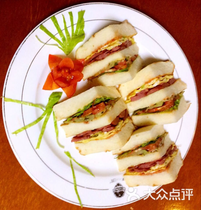 芝士火腿三明治