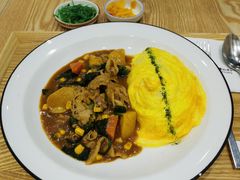 肥牛咖喱蛋包饭-池奈·日式咖喱蛋包饭(赛高店)