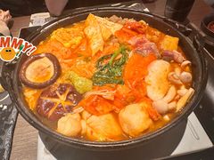 日式泡菜牛肉锅-玉川屋创意日料(北美新天地店)