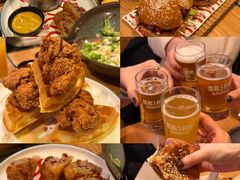 香辣炸鸡配华夫饼-悠航SLOWBOAT(三里屯店)