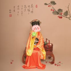 -后宫·古装汉服京剧儿童亲子全家福摄影