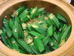 啫啫虾酱秋葵-寻味顺德·南记酒家·传统顺德菜·鱼生(广源路店)