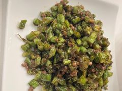 肉沫榄菜四季豆-功德林素菜饭庄(前门店)