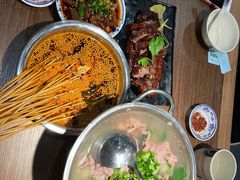 跷脚牛肉小锅-肖四女乐山跷脚牛肉(世博源店)