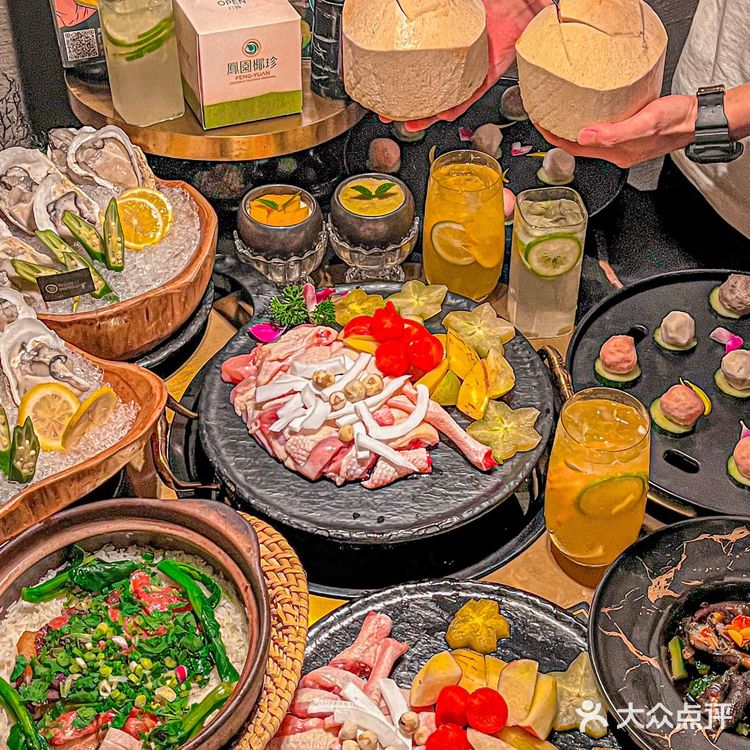 广州探店｜果林仙姬🍓🍉🫐水果椰子鸡☁️