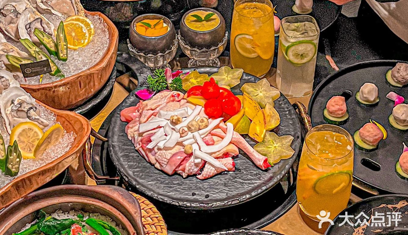 广州探店｜果林仙姬🍓🍉🫐水果椰子鸡☁️