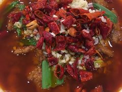 水煮牛肉-奥华餐厅·老张记(台基厂店)
