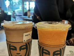 芒果西番莲果茶星冰乐MJ-星巴克(深圳前海企业公馆店)