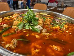 -牟记江湖重庆地标特色菜鱼蛋海鲜无刺鲫鱼(巴南区黑金冠十多年好店)