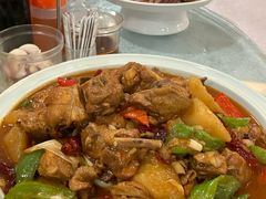 新疆大盘鸡-汗腾格里·风味餐厅(新疆驻京办店)