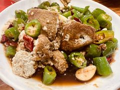 辣椒炒臭豆腐-凡老头米线砂锅(古荡新村西粮站)