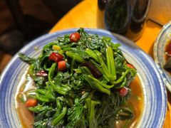 果仁菠菜-金谷园饺子馆(北邮总店)