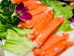 北海道蟹肉棒-港迹·鲜围煮海鲜火锅(湖州时代广场店)