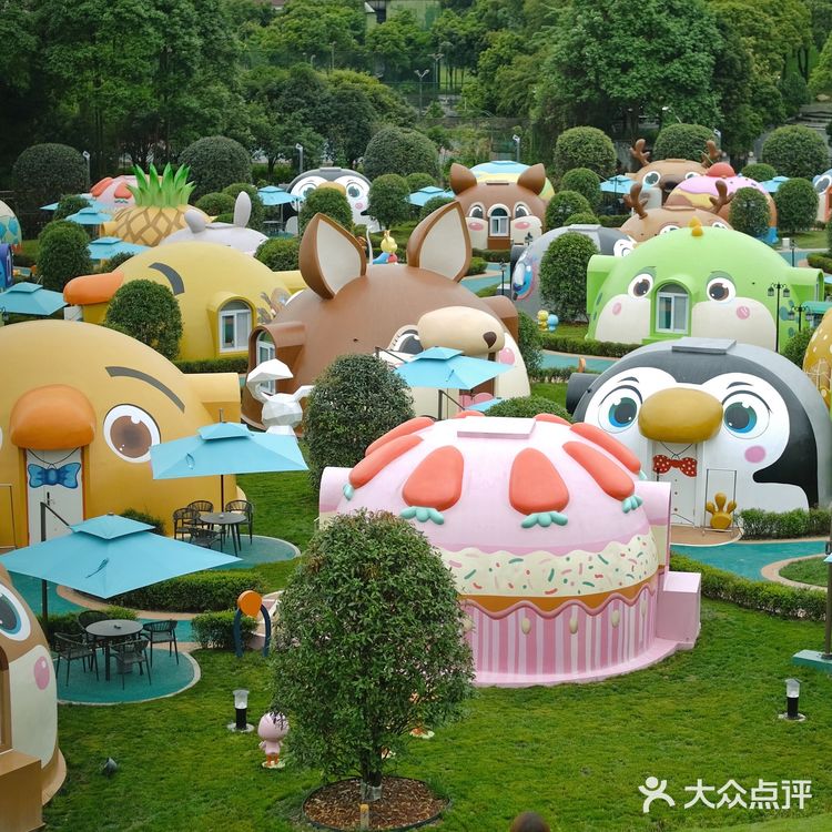 成都周边亲子游｜萌到想尖叫的卡通童话村