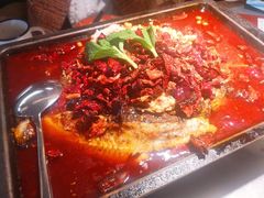 重庆豆花烤鱼-探鱼·鲜青椒爽麻烤鱼(朝阳悠唐广场店)