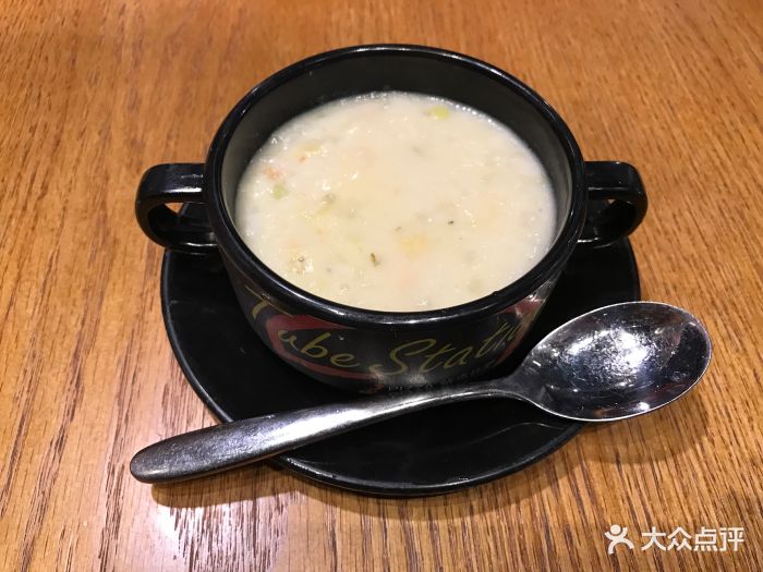 站点比萨(和平大悦城店)奶油蛤蜊汤图片 - 第1张