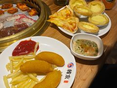 -韩京炭火烤肉自助料理(柯桥万达店)