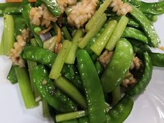 荷兰豆芹菜炒鱿鱼-廣發美食(东晓路店)
