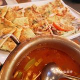 太好吃啦。「海鲜葱饼」份量十足