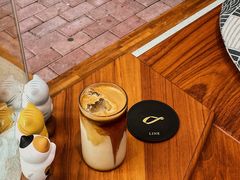 红豆沙拿铁-Line 咖啡(石厦花园店)