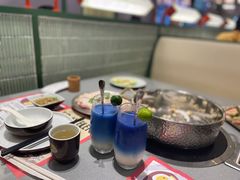 渐变蝶豆腐花-椰小鸡·琼州糟粕醋·火锅(美兰缤纷城店)