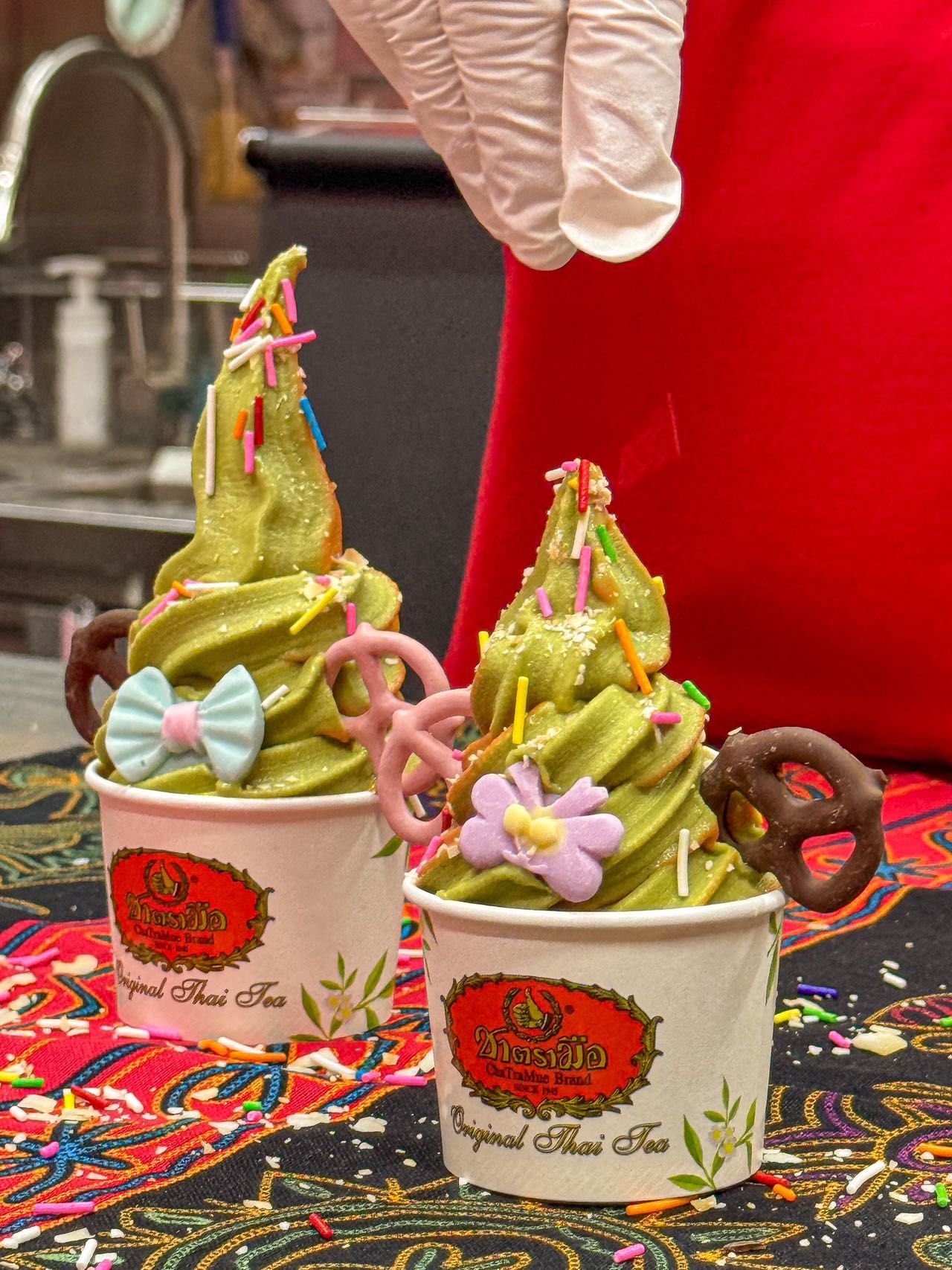 来一口双旦限定冰淇淋!太可爱啦!