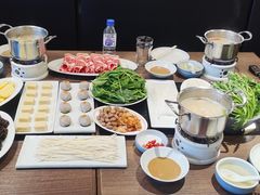 -不老仙金汤虾丸火锅