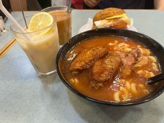 番茄浓汤鸡翅猪扒通粉-华嫂冰室(尖沙咀店)
