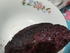 紫米豆沙糕-楊记切糕