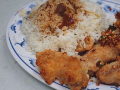 椒盐鸡扒饭-玫瑰苑烧腊饭店