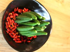 捞汁秋葵-U你·天然调味(南湖总店)