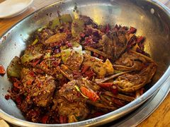 主打的干锅鸭头-安诚居干锅鸭头(八角店)