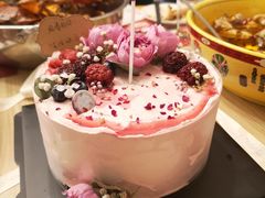 草莓香草戚风蛋糕-小苍兰风铃草·礼物蛋糕(沈阳店)