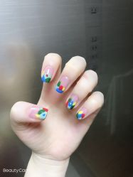 -手牵手美甲