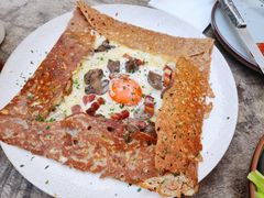 鸡蛋蘑菇熏肉荞麦可丽饼-RAC BAR(安福路店)