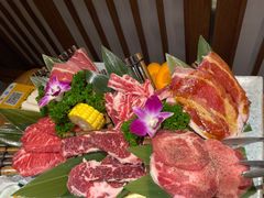 -明洞阿姨·韩式酱蟹烤肉·创意料理(三元桥店)