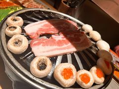 -草家酱蟹炭火烤肉店(珲春南路一店)