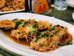 蒜蓉粉丝蒸扇贝-皓景海鲜·地标美食(双月湾店)