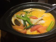 冬阴功素虾锅-十二舍·湯物素煮(江泰潤政店)