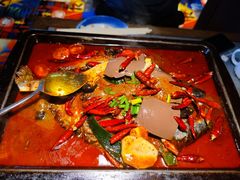 -探鱼·鲜青椒爽麻烤鱼(天河优托邦店)