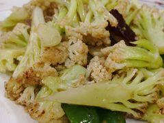 烧鹅油炒台山花菜-岭南海晏楼(东晓南店)