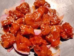 蒜香蜜汁排骨-绿茶餐厅(蓝色港湾店)