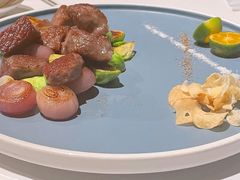 青柠海盐煎和牛粒-丽轩中餐厅(广州丽思卡尔顿酒店)