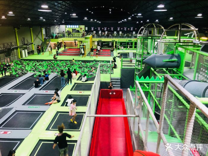 空气工厂蹦床馆(北郊店)-场馆-环境-场馆图片-西安运动健身-大众点评